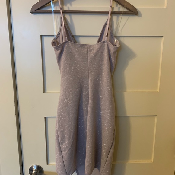 Lilac Purple Sparkly Size: XS Dress - Picture 4 of 4